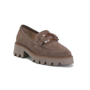 ARA Sesame Leather Oleander Comfort Loafers